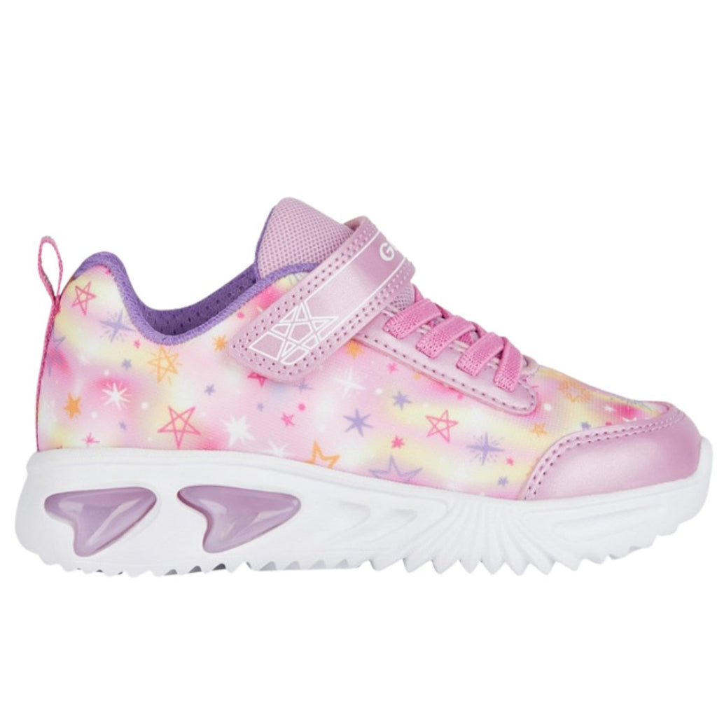 Geox - Assister - Pink Fuschia Lights - Two Giraffes Children's Footwear