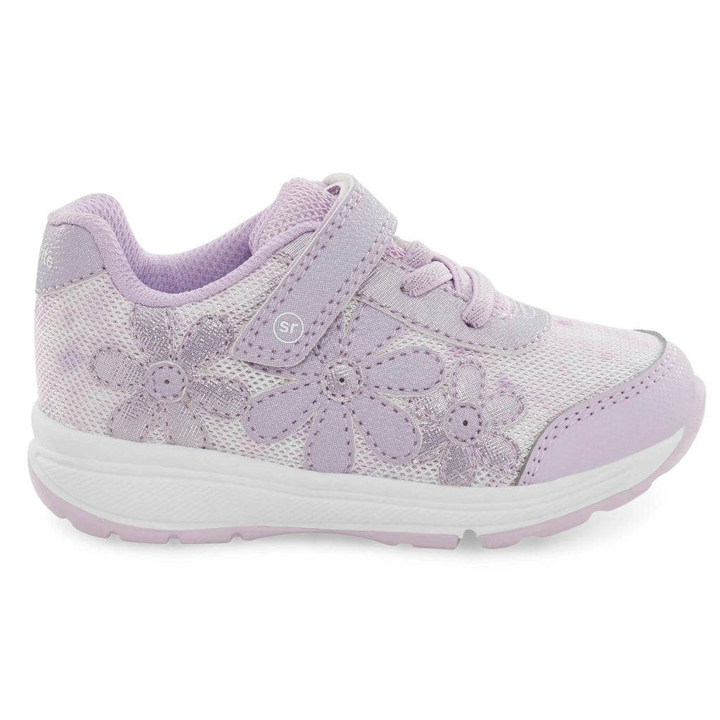 STRIDE RITE - Lighted Glitter Lavender - Two Giraffes Children's Footwear