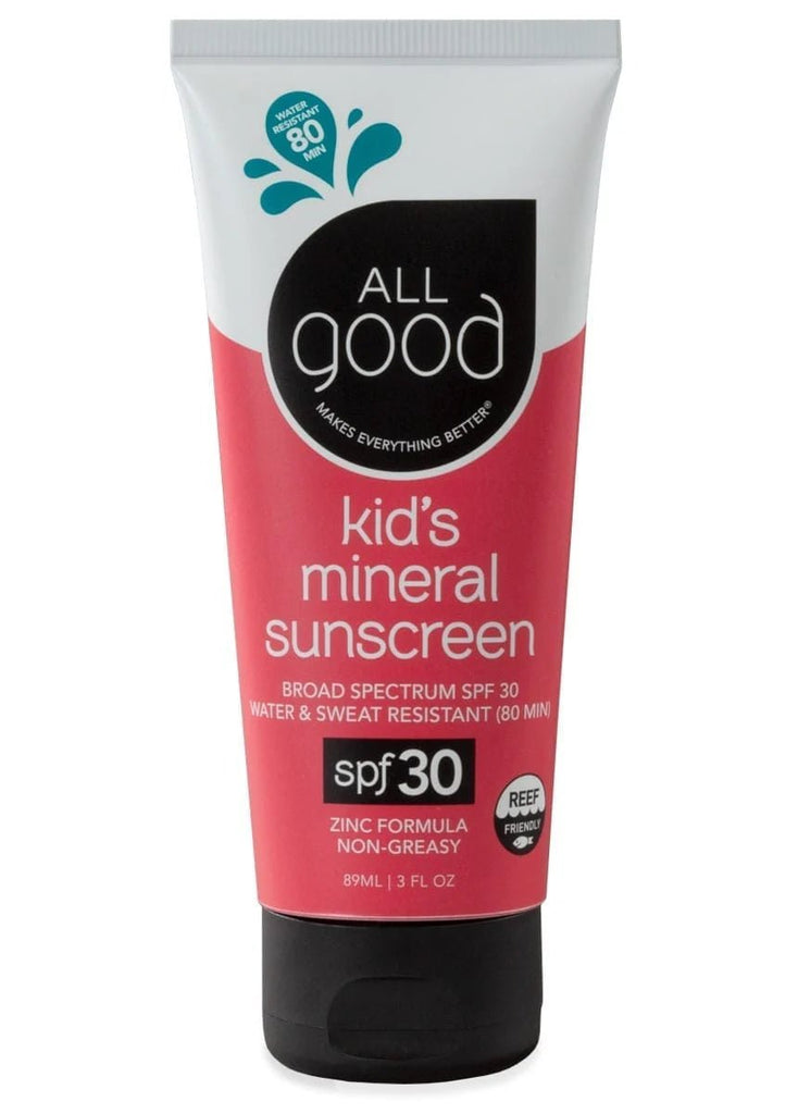 All Good - SPF 30 Kid’s Mineral Sunscreen Lotion - Two Giraffes Children's Footwear