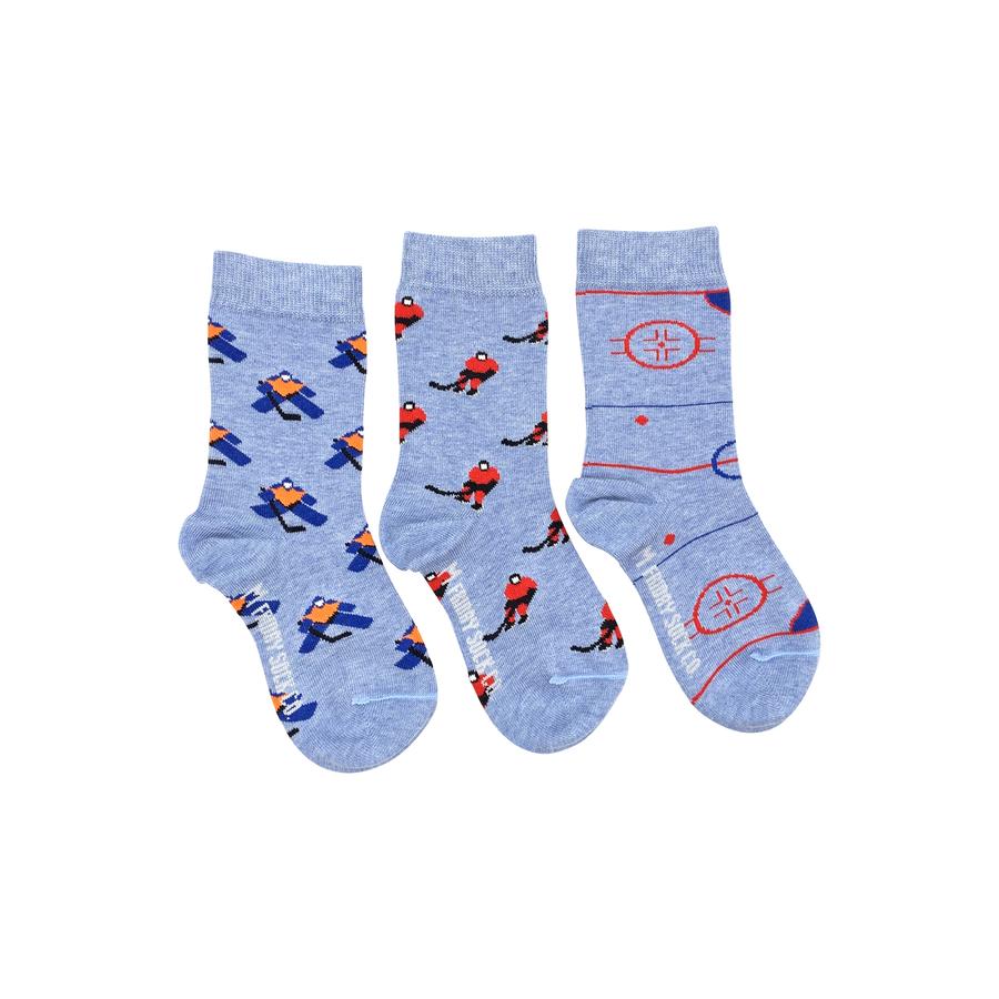 FRIDAY SOCK CO - Kid's Rink, Goalie, & Player Hockey Socks - Two Giraffes Children's Footwear