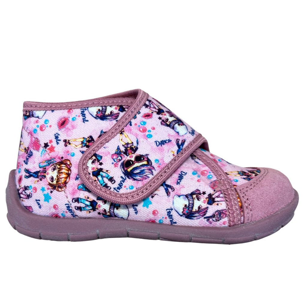 FRODDO - Canvas Slipper Shoe - Pink - Two Giraffes Children's Footwear