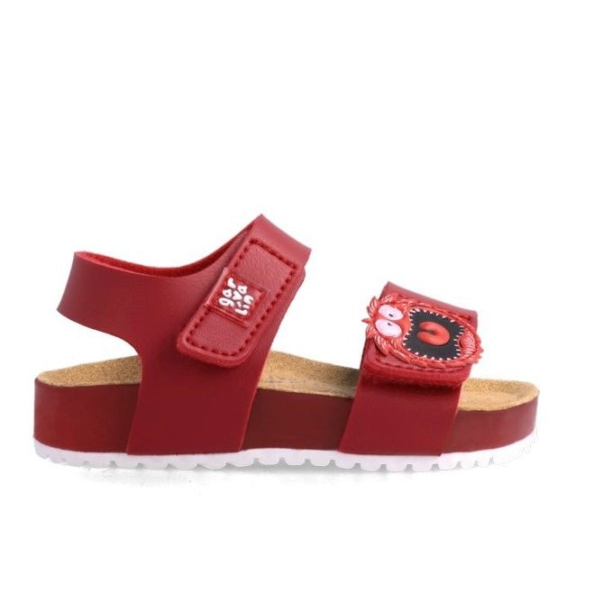 Garvalin - Bio Sandal - Rojo Red - Two Giraffes Children's Footwear