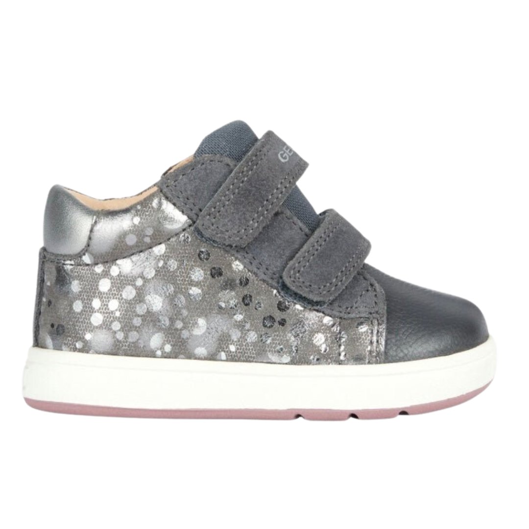 Geox B Biglia Girl C Sneakers voor babymeisjes, blauw, 23 EU