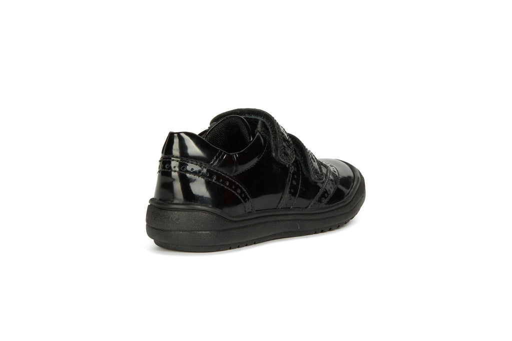 Geox - Hadriel Girl - Black Patent - Two Giraffes Children's Footwear