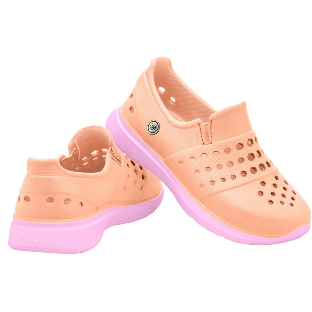 JOYBEES - Kids Splash Sneaker - Melon/Orchid - Two Giraffes Children's Footwear