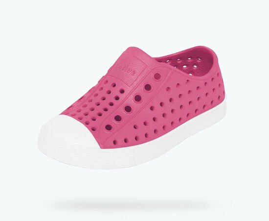 NATIVE - Jefferson Child - Hollywood Pink/ Shell White - Two Giraffes Children's Footwear