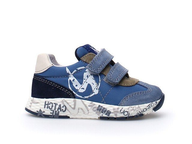 NATURINO - JESKO VL - Blue Tonal - Two Giraffes Children's Footwear