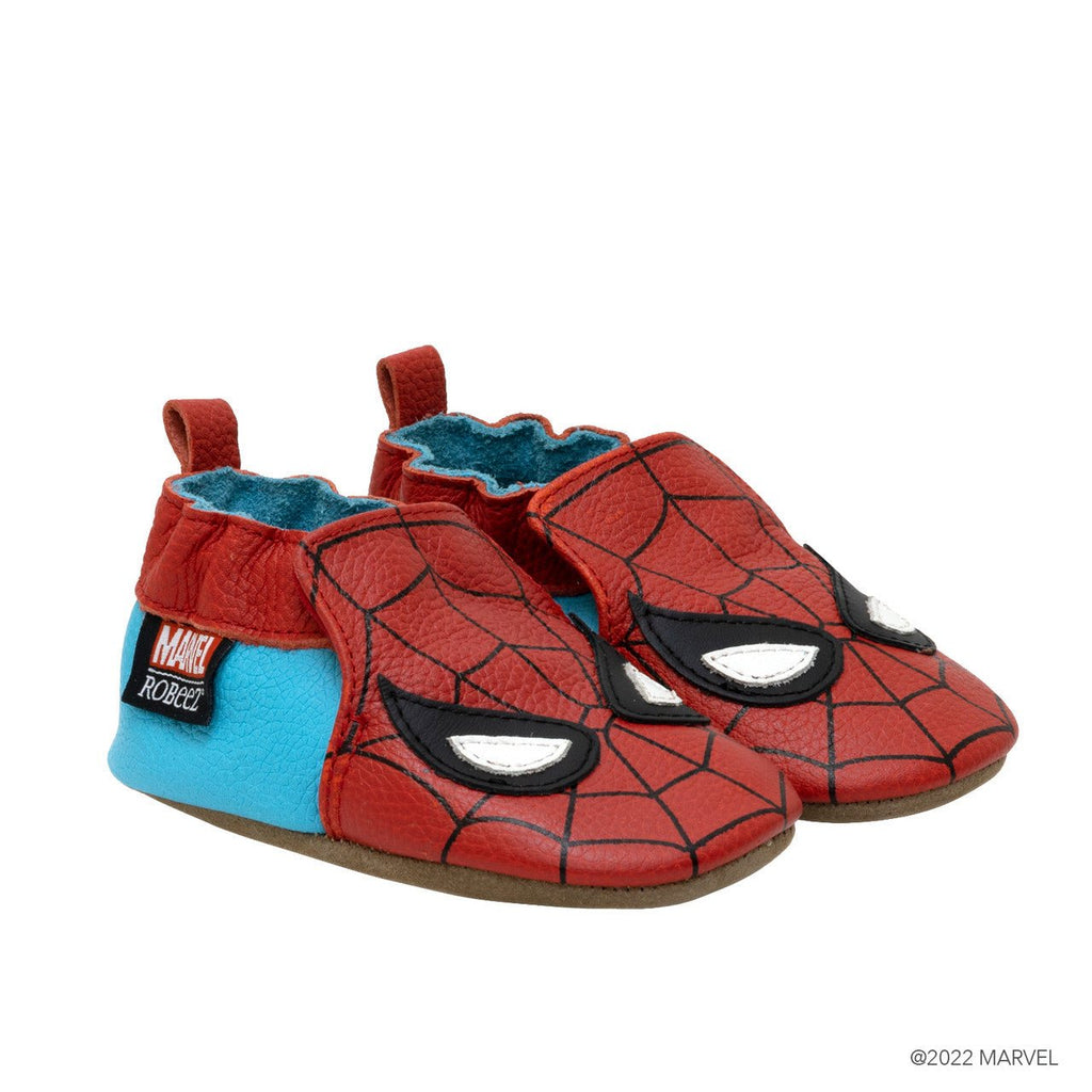 ROBEEZ - Soft Sole - MARVEL Spider-Man - Two Giraffes Children's Footwear