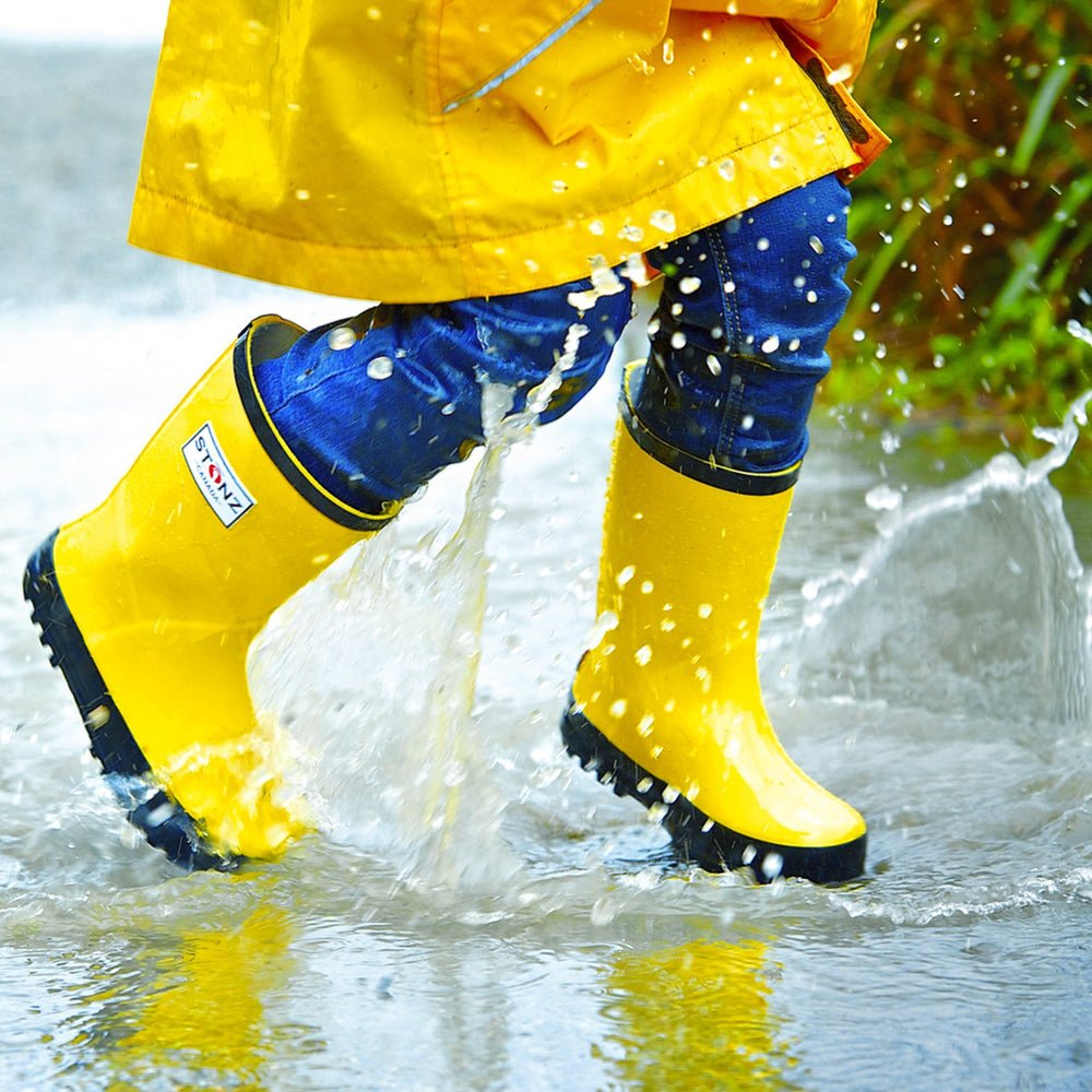 STONZ - Rain Boots - Yellow - Two Giraffes Children's Footwear