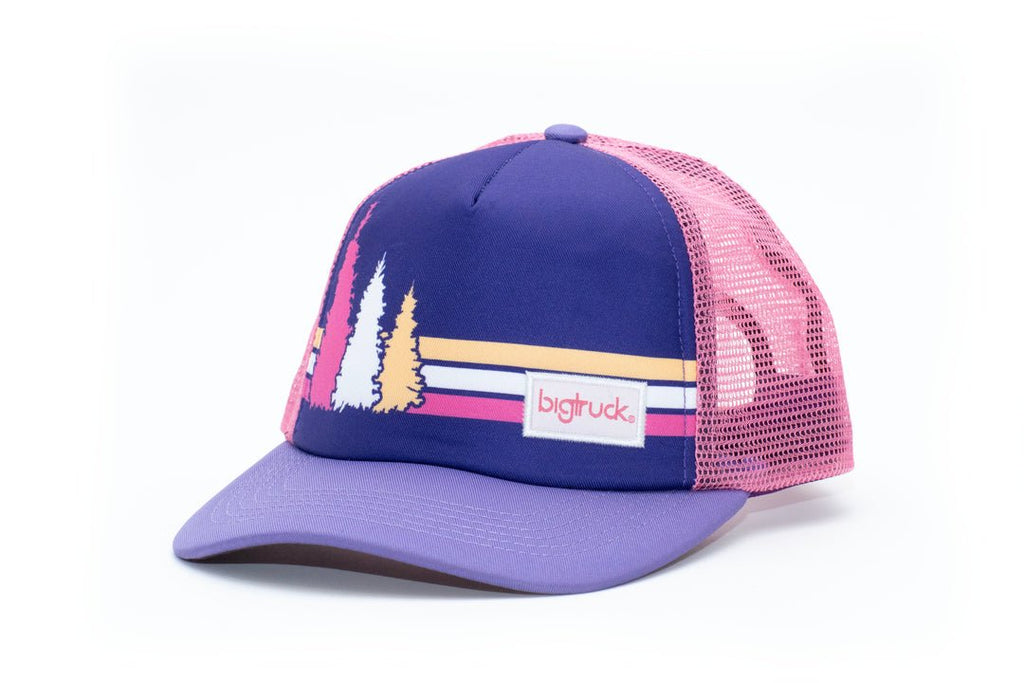 BIGTRUCK - Purple Pines Hat - Two Giraffes Children's Footwear