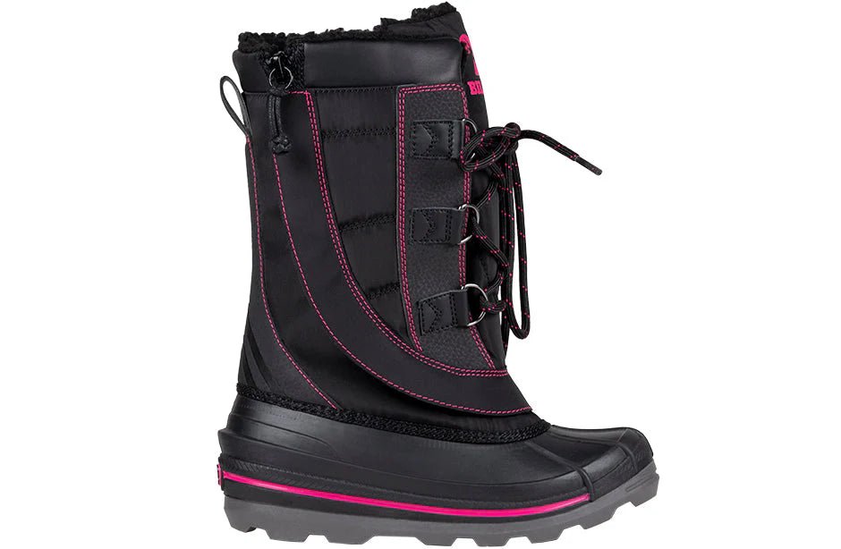 BILLY FOOTWEAR - Billy Ice Winter Boots Black/Pink - Two Giraffes Children's Footwear
