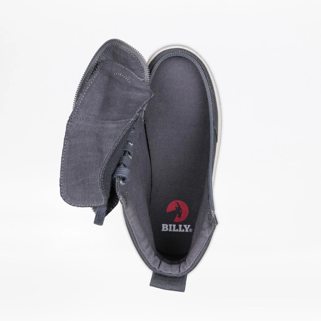 BILLY FOOTWEAR - Classic Highs - Charcoal/White - Two Giraffes Children's Footwear