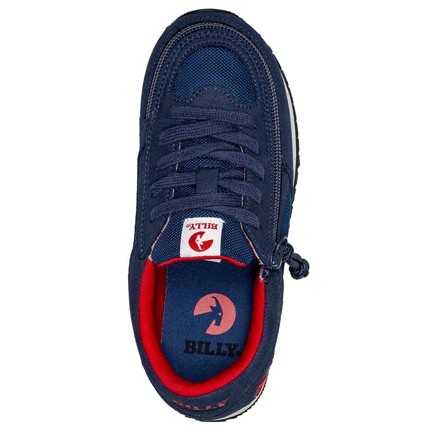 BILLY FOOTWEAR - Joggers - Navy/Red - Two Giraffes Children's Footwear