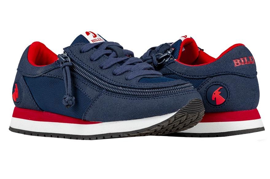 BILLY FOOTWEAR - Joggers - Navy/Red - Two Giraffes Children's Footwear