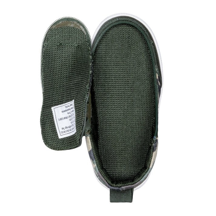 BILLY FOOTWEAR - Olive Camo Classic High Top - Two Giraffes Children's Footwear