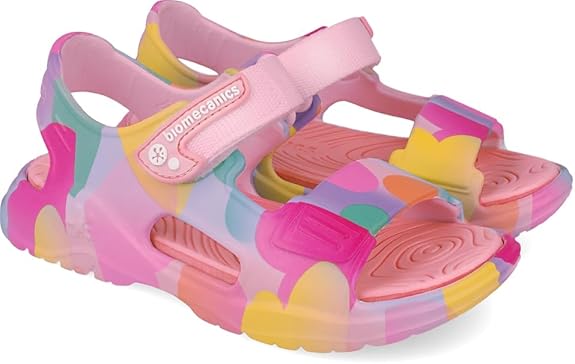 Biomecanics - BioAqua Sandal - Fucsia Blanco - Two Giraffes Children's Footwear