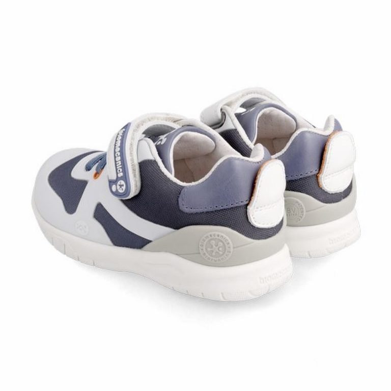 Biomecanics - BIOEVOLUTION Sport - White/Blue - Two Giraffes Children's Footwear