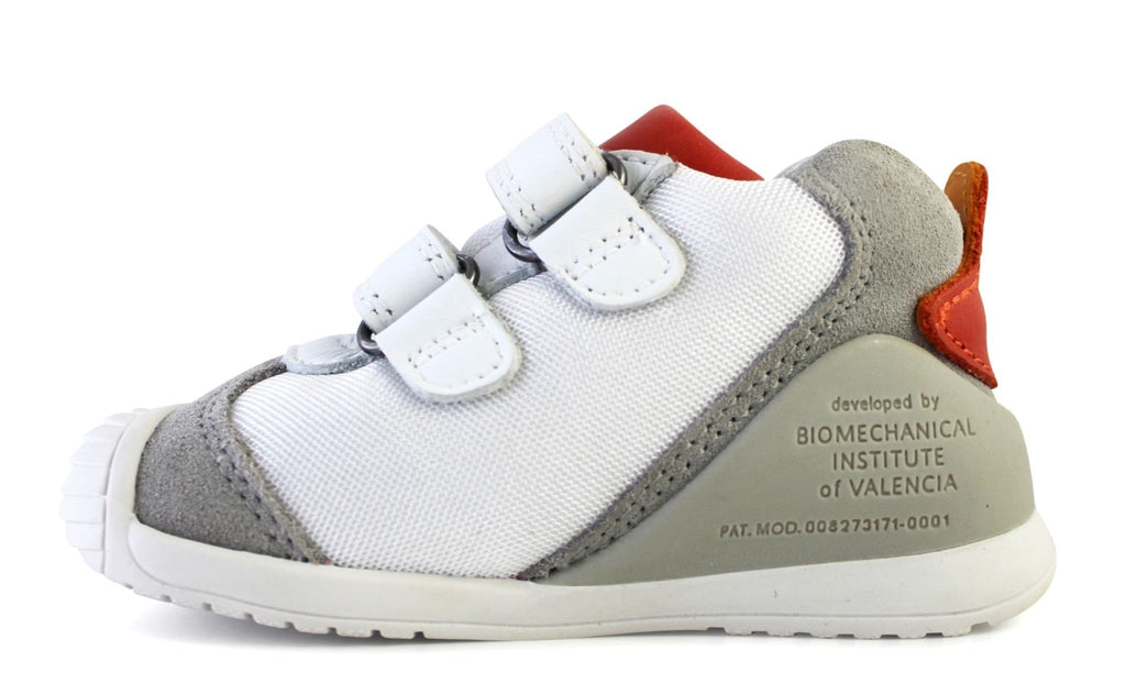Biomecanics - BIOGATEO Sport - Blanco White - Two Giraffes Children's Footwear