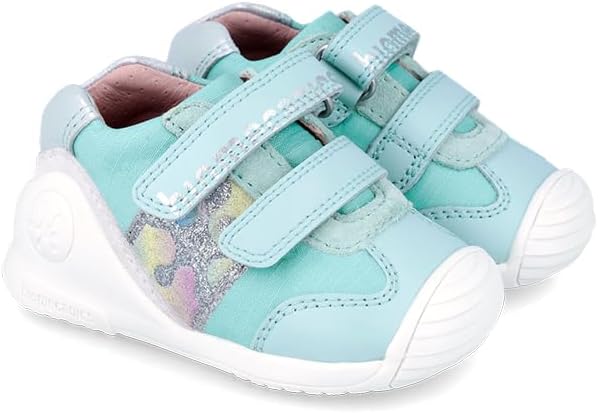 Biomecanics - BIOGATEO - Teal Shine - Two Giraffes Children's Footwear