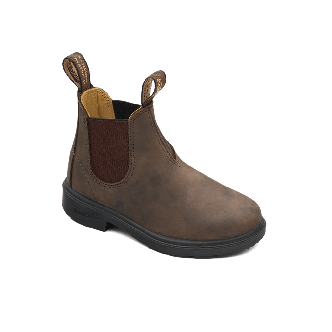 BLUNDSTONE - Kids Rustic Brown - Two Giraffes Children's Footwear
