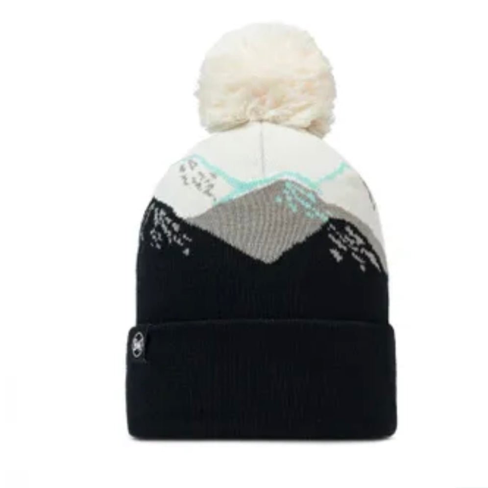 BUFF - Knitted Beanie - Tatik Black - Two Giraffes Children's Footwear