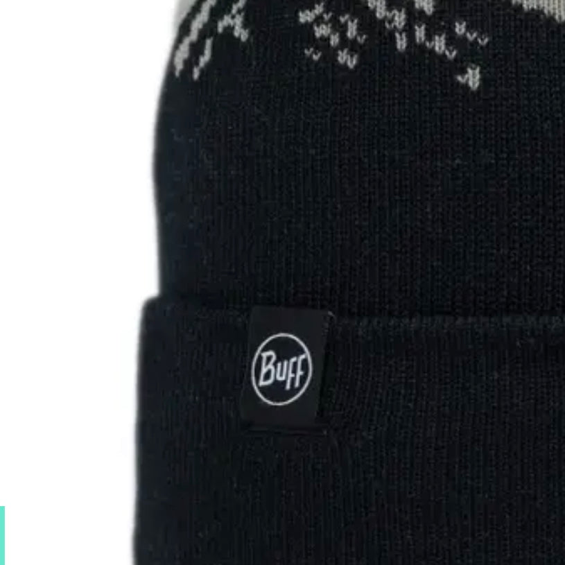 BUFF - Knitted Beanie - Tatik Black - Two Giraffes Children's Footwear