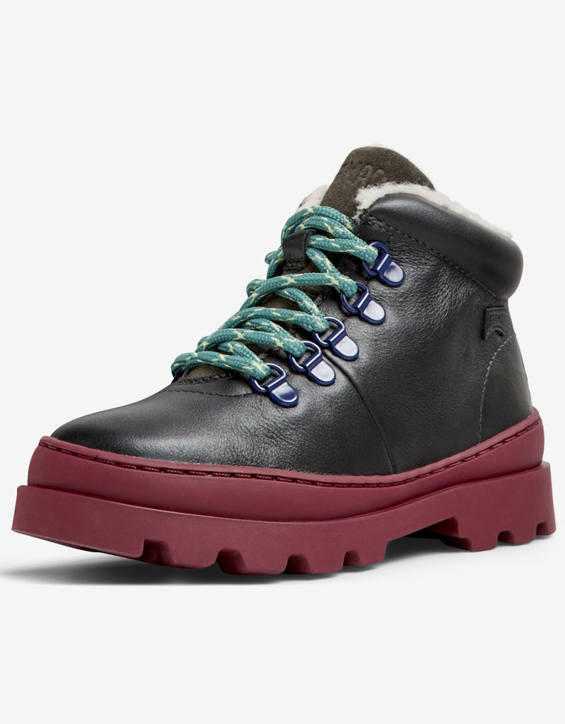 CAMPER - Brutus Lined - Black - Two Giraffes Children's Footwear