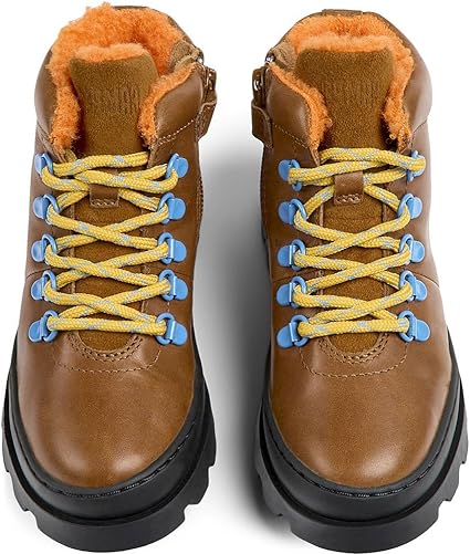 CAMPER - Brutus Lined - Brown - Two Giraffes Children's Footwear