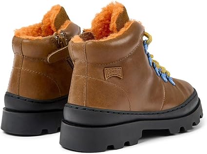 CAMPER - Brutus Lined - Brown - Two Giraffes Children's Footwear