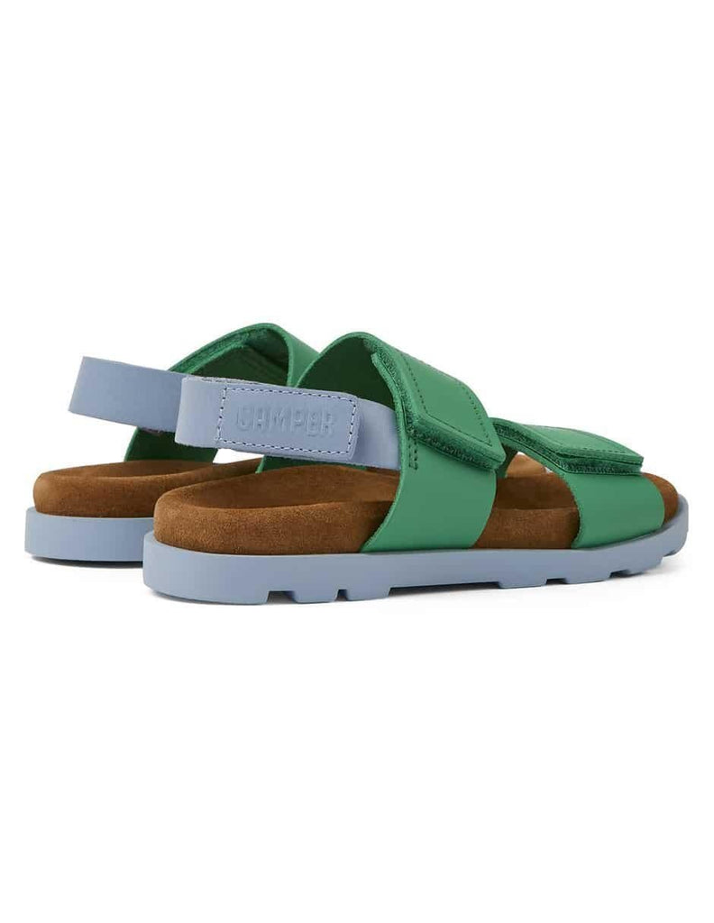 CAMPER - Brutus Sandal - Green Multi - Two Giraffes Children's Footwear