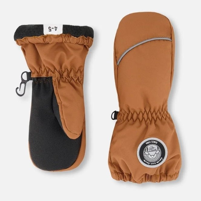 Deux par Deux - Winter Mittens Play Brown Sugar - Two Giraffes Children's Footwear