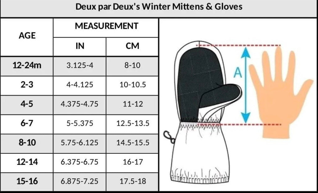Deux par Deux - Winter Mittens Play Candy Pink - Two Giraffes Children's Footwear