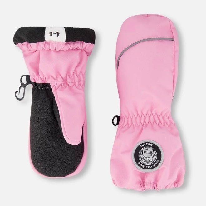 Deux par Deux - Winter Mittens Play Candy Pink - Two Giraffes Children's Footwear