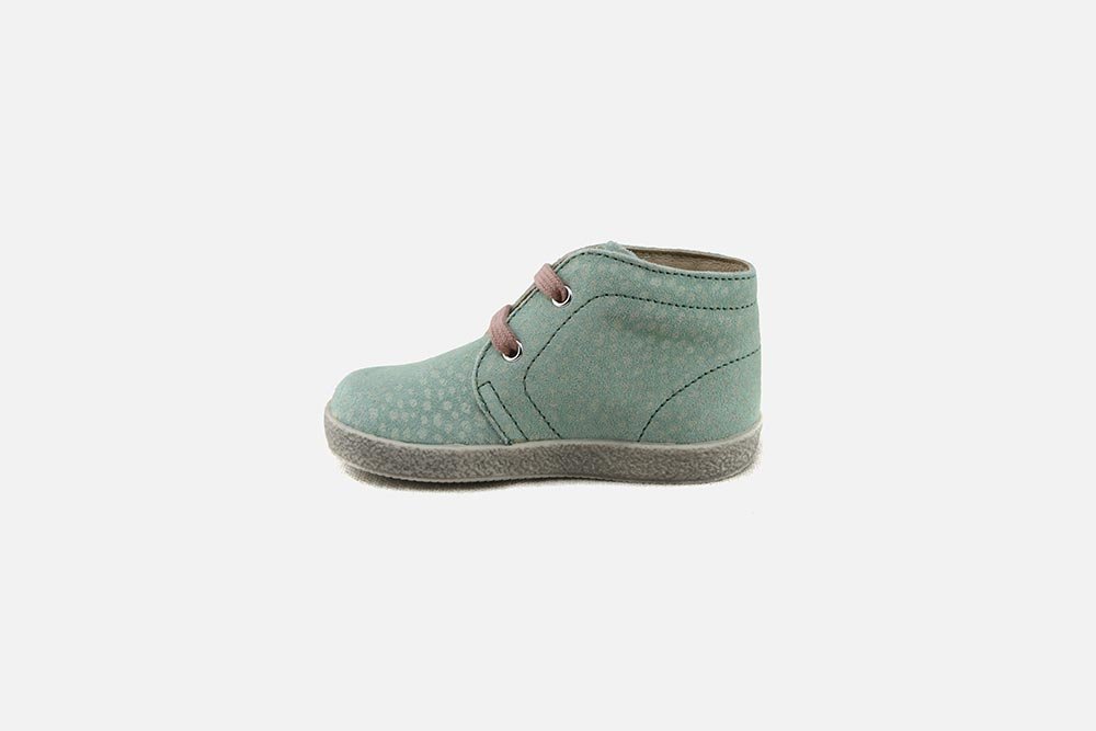 Falcotto - Conte - Teal Spots - Two Giraffes Children's Footwear