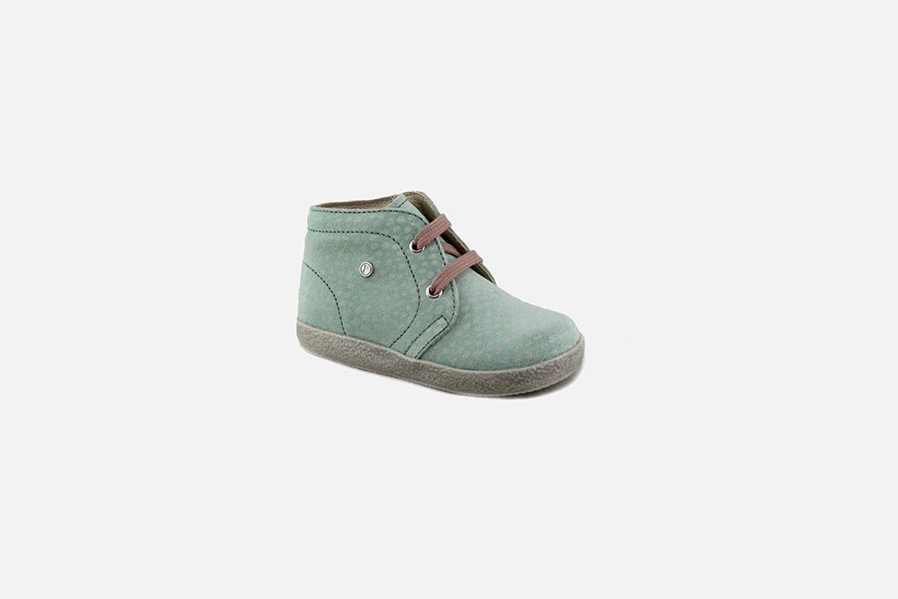 Falcotto - Conte - Teal Spots - Two Giraffes Children's Footwear