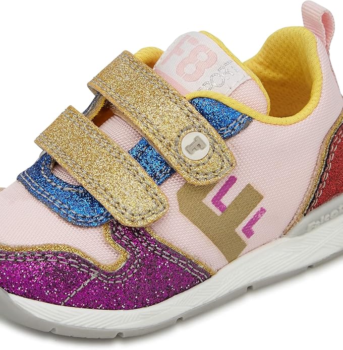 FALCOTTO - HACK VL - Multi Glitter - Two Giraffes Children's Footwear