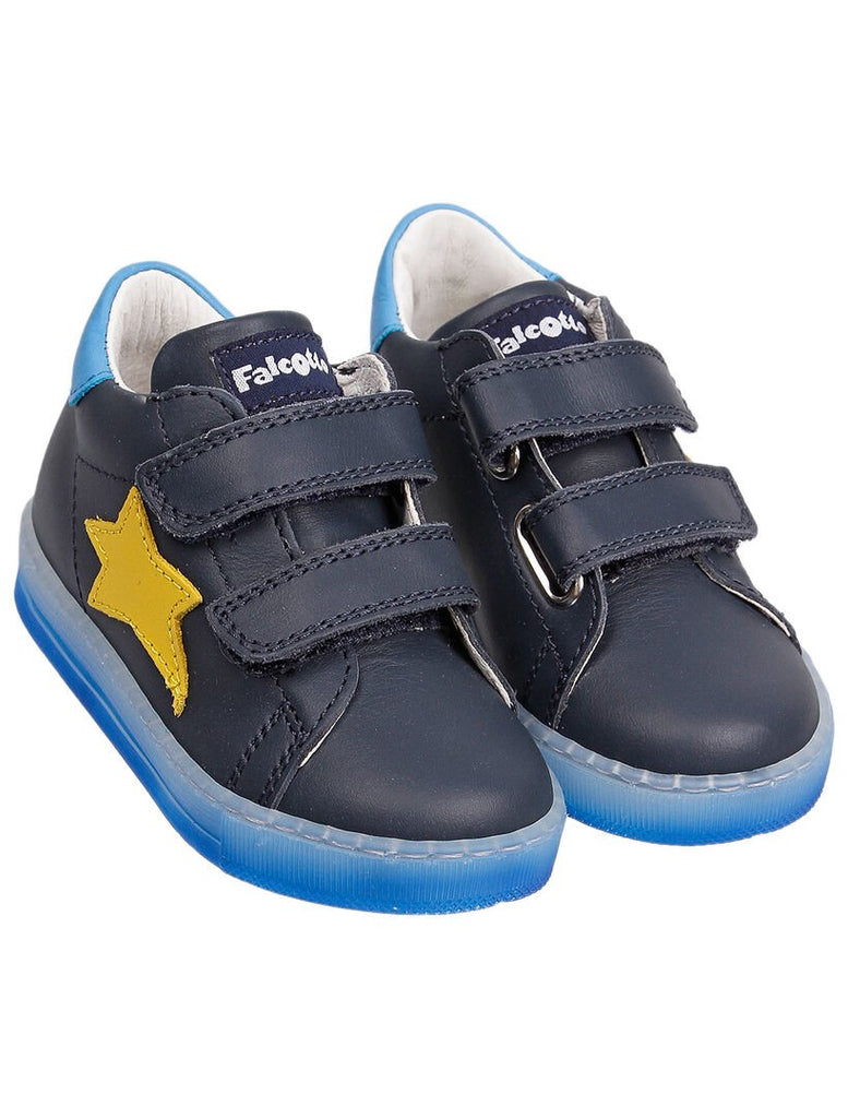 Falcotto - Sasha VL - Blue/Yellow - Two Giraffes Children's Footwear