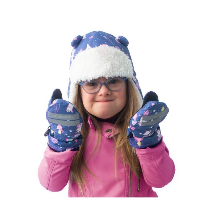 FLAPJACKKIDS - Water Repellent Ski Mittens - Unicorn - Two Giraffes Children's Footwear