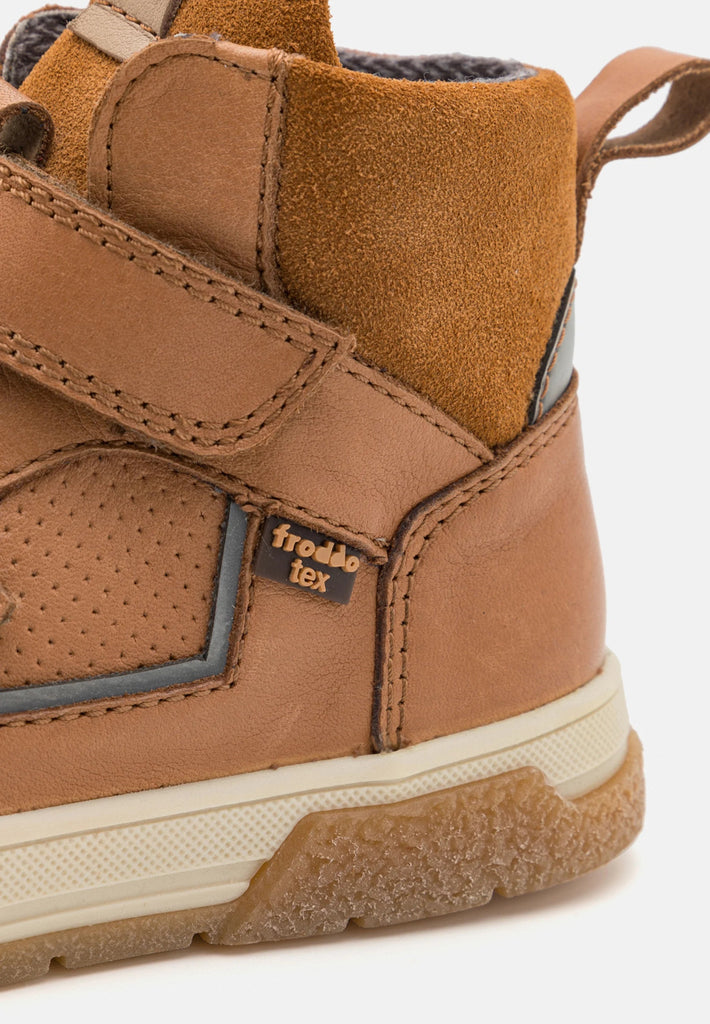FRODDO - Strike Up Tex - Cognac - Two Giraffes Children's Footwear