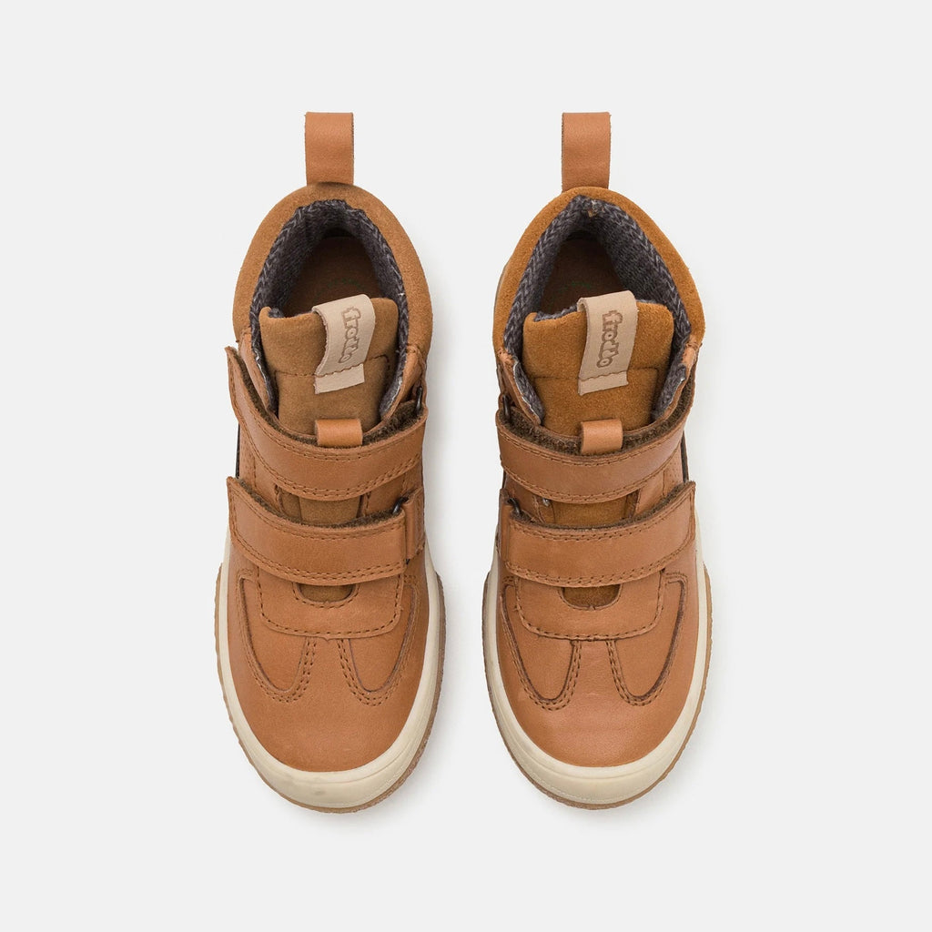 FRODDO - Strike Up Tex - Cognac - Two Giraffes Children's Footwear