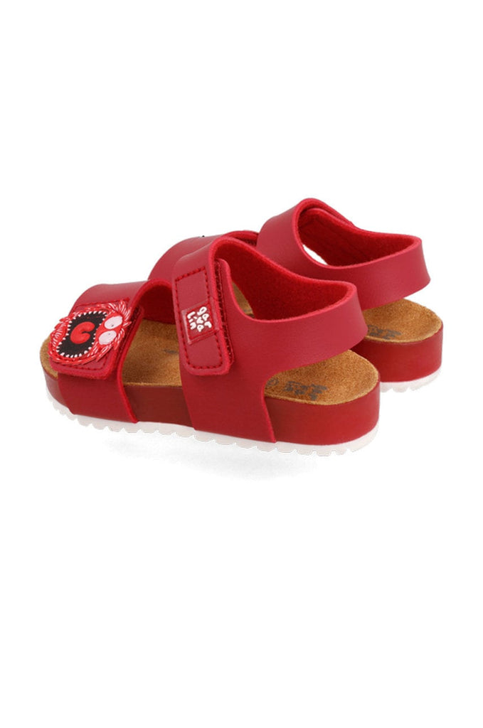 Garvalin - Bio Sandal - Rojo Red - Two Giraffes Children's Footwear