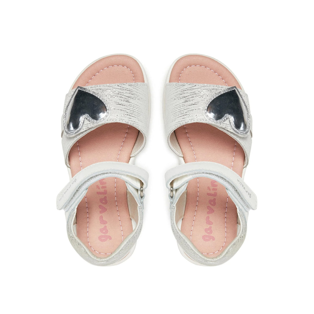Garvalin - Sandal - Blanco Heart - Two Giraffes Children's Footwear