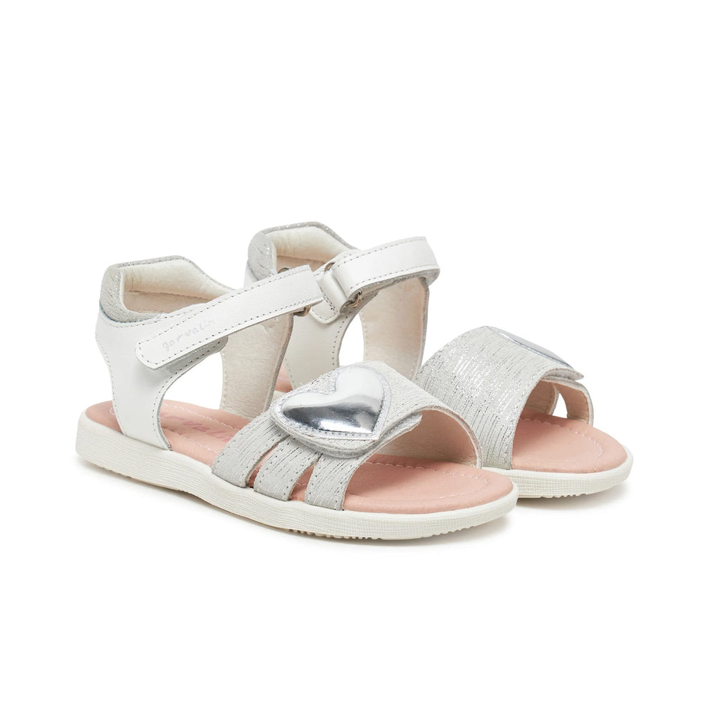 Garvalin - Sandal - Blanco Heart - Two Giraffes Children's Footwear