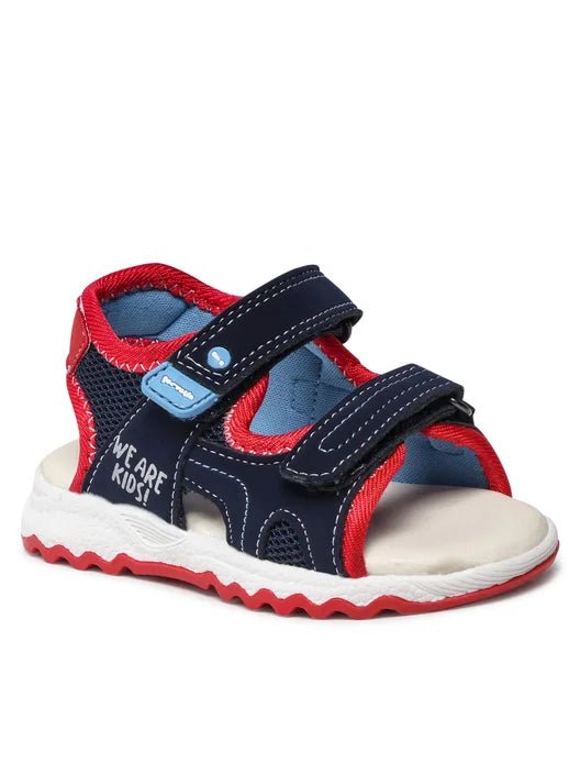 Garvalin - Sandal - Marino Navy/Red - Two Giraffes Children's Footwear