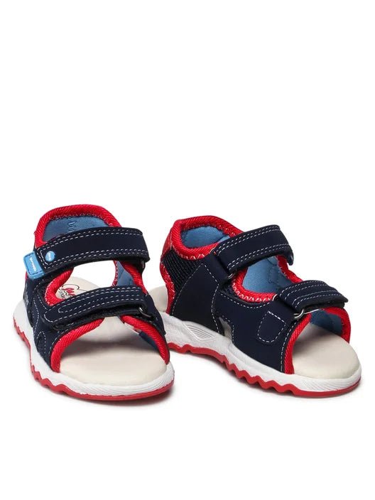 Garvalin - Sandal - Marino Navy/Red - Two Giraffes Children's Footwear