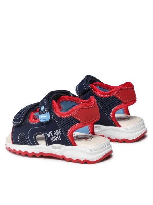 Garvalin - Sandal - Marino Navy/Red - Two Giraffes Children's Footwear