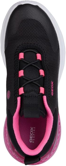 Geox - Activart Illuminus - Black/Fuschia - Two Giraffes Children's Footwear
