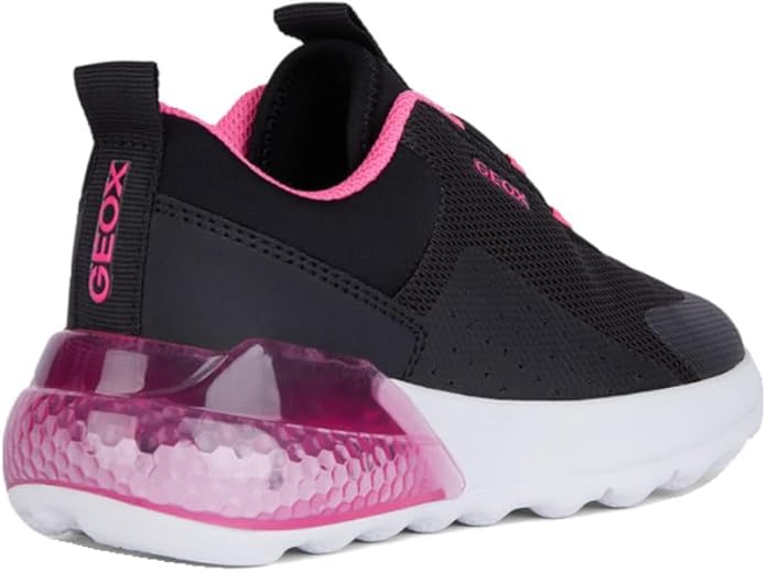 Geox - Activart Illuminus - Black/Fuschia - Two Giraffes Children's Footwear