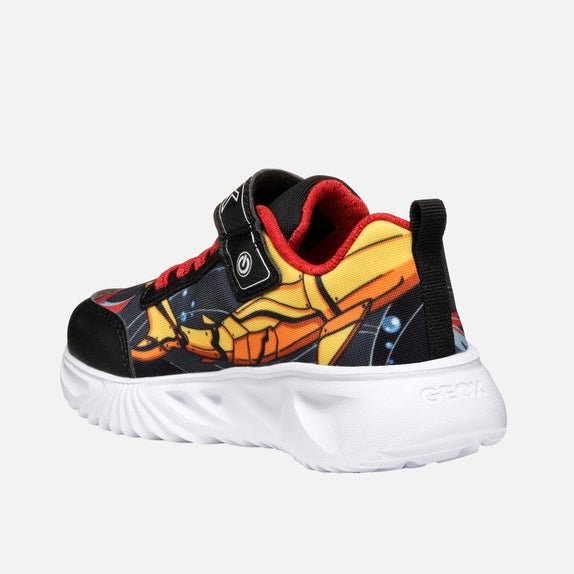 Geox - Assister - Black/Yellow - Two Giraffes Children's Footwear