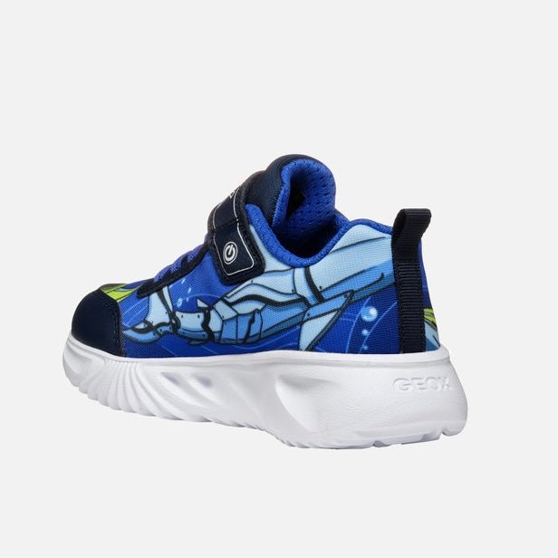 Geox - Assister - Royal/Navy Lights - Two Giraffes Children's Footwear